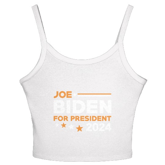 Joe Biden For President 2024 Women's Spaghetti Strap Tank Top