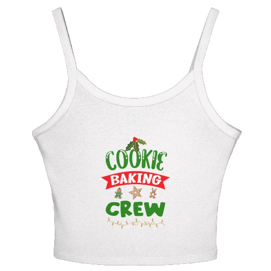 Cookie Baking Crew Women's Spaghetti Strap Tank Top