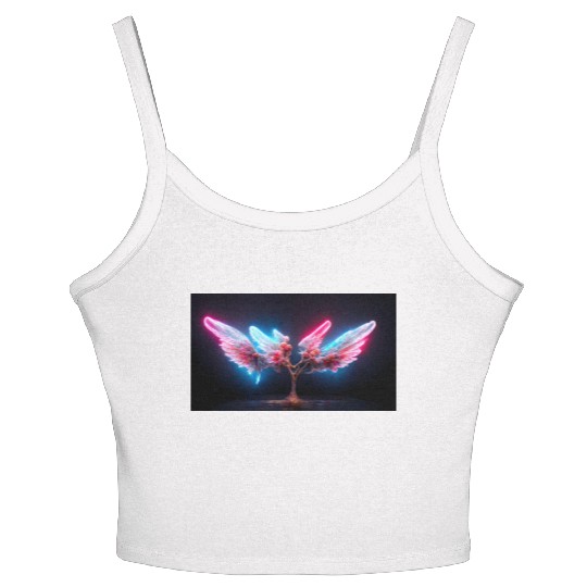 Japan Neon Women's Spaghetti Strap Tank Top