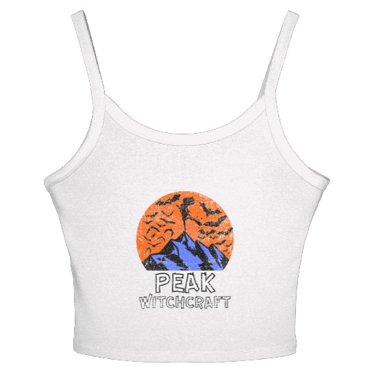 Peak Witchcraft, Mountain Witch Women's Spaghetti Strap Tank Top