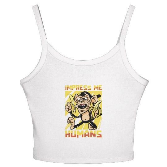 Monkey Banana Women's Spaghetti Strap Tank Top