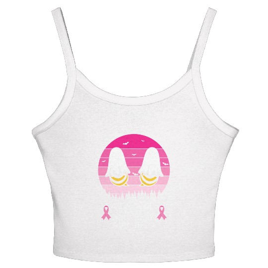 Save the Boo Bees Breast Cancer Awareness Women's Spaghetti Strap Tank Top