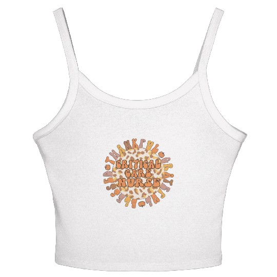 Critical Care Nurse Thanksgiving Critical Care Women's Spaghetti Strap Tank Top