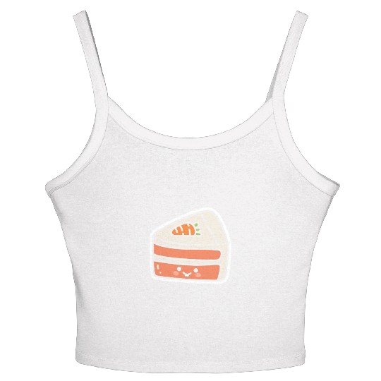 Carrot Cake Sweet Carrot Cake Women's Spaghetti Strap Tank Top