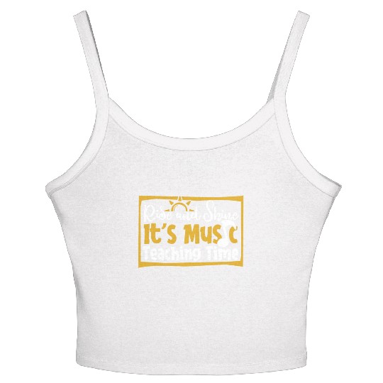Music Teacher Women's Spaghetti Strap Tank Top