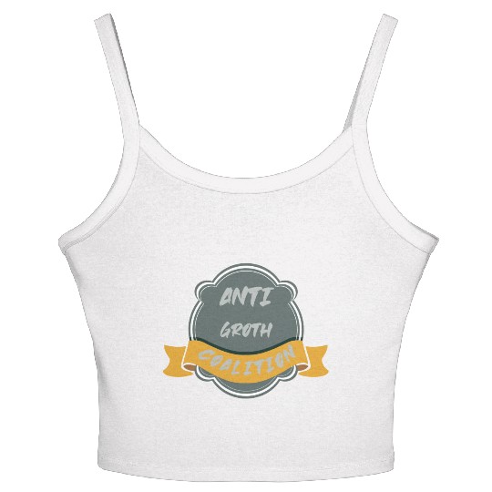 anti growth coalition gift Women's Spaghetti Strap Tank Top