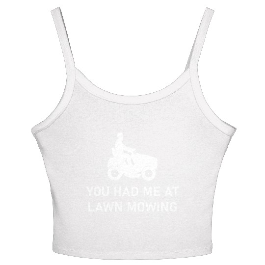 Landscaping Lawn Mowing - Gardening Landscaper Women's Spaghetti Strap Tank Top