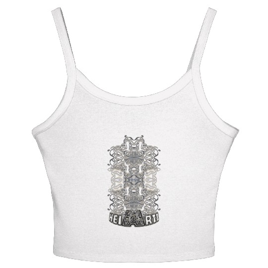 Abstract No. 59 (designed by HeiArts) Women's Spaghetti Strap Tank Top