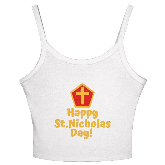 Saint Nicholas Women's Spaghetti Strap Tank Top