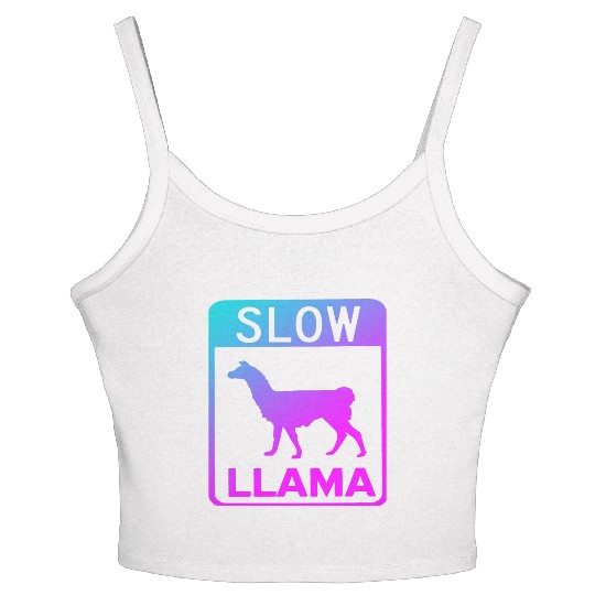 Phish Slow Llama Women's Spaghetti Strap Tank Top