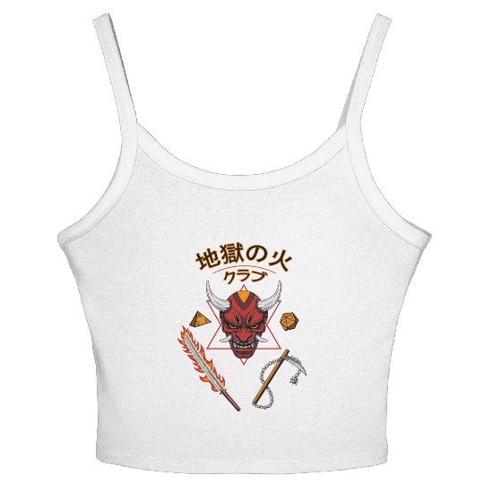 Asian Hellfire Women's Spaghetti Strap Tank Top