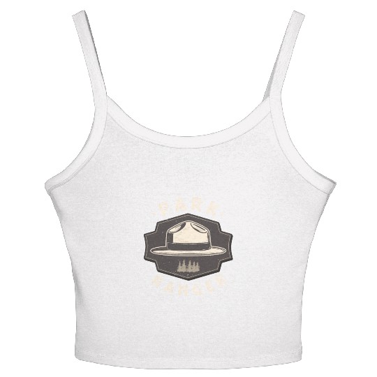 Park Ranger National Park Forester Women's Spaghetti Strap Tank Top