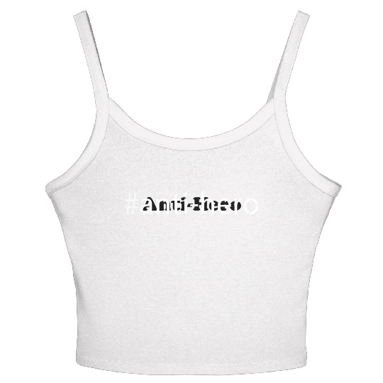 Anti-Hero Large # Hashtag Gift Music Fan Lover Women's Spaghetti Strap Tank Top