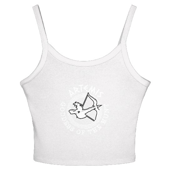 Artemis God, Greek God Women's Spaghetti Strap Tank Top