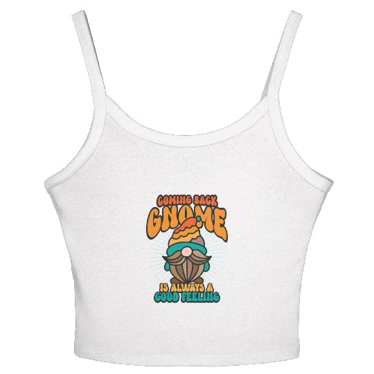 Garden Gnomes Gnome Lover Funny Gnome Gardening Women's Spaghetti Strap Tank Top