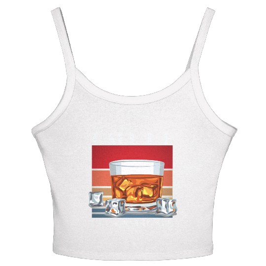 Call Me Old Fashioned, Funny Whiskey Gift. Women's Spaghetti Strap Tank Top