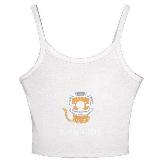Jaguar Astronaut I Need More Space Women's Spaghetti Strap Tank Top