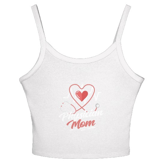Physician Mom Student MD Doctor Women's Spaghetti Strap Tank Top