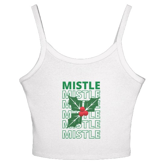New Mistletoe Classic Women's Spaghetti Strap Tank Top