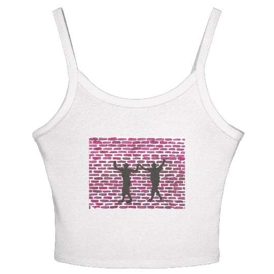 Black magic holyhock online by Yeshaya Dank Women's Spaghetti Strap Tank Top