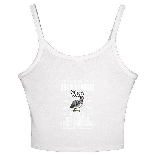 Funny Quail Hunting Season For A Bobwhite Quail Women's Spaghetti Strap Tank Top
