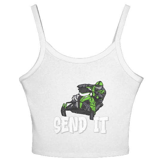 Extreme Gonna Send It Women's Spaghetti Strap Tank Top