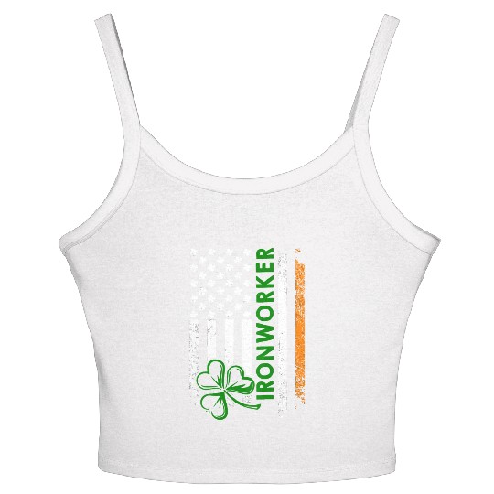 Im An Irish Ironworker Ironworker Women's Spaghetti Strap Tank Top