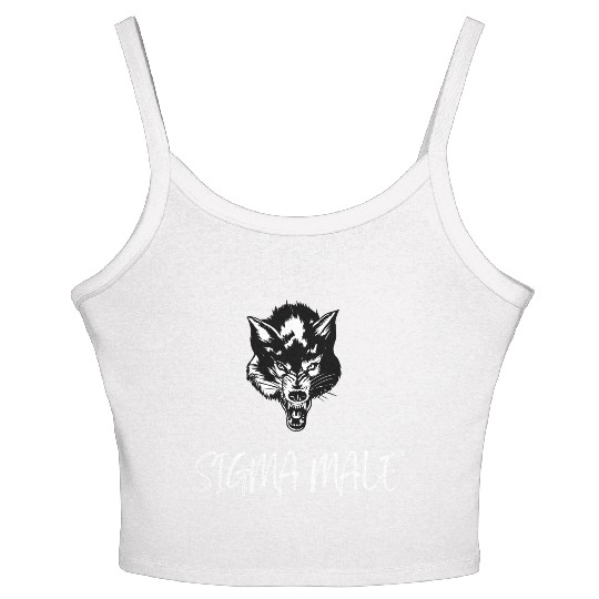 Lone Wolf Sigmamale Alfa Male Women's Spaghetti Strap Tank Top