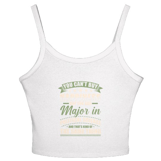 Political Science Major Women's Spaghetti Strap Tank Top