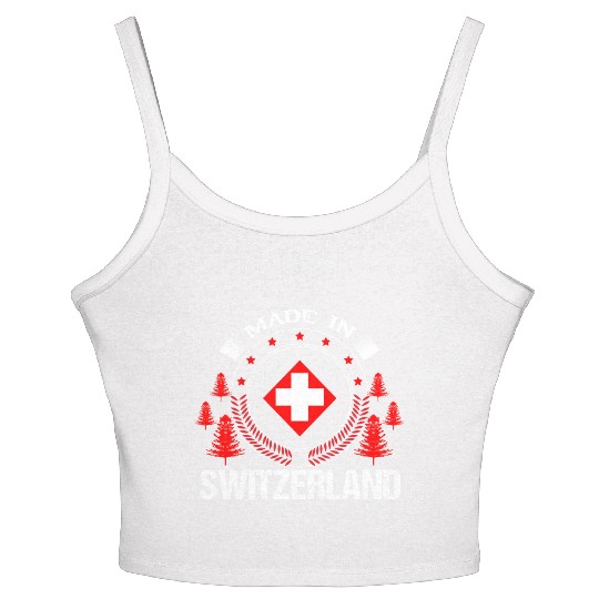 Switzerland Matterhorn Proud Women's Spaghetti Strap Tank Top