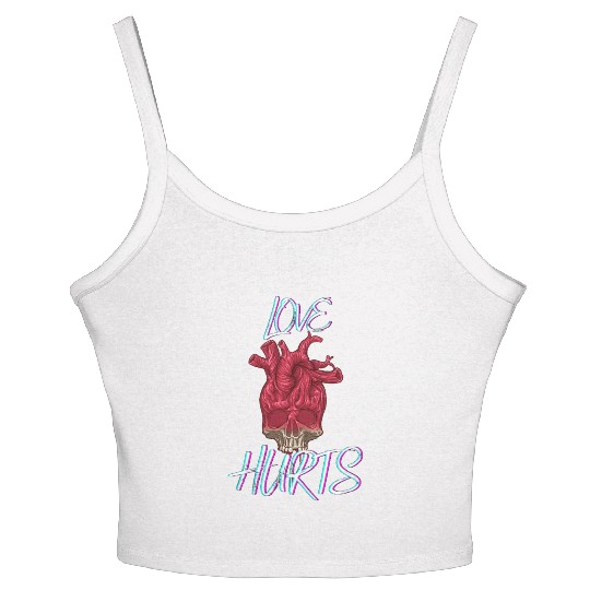 Love Hurts Women's Spaghetti Strap Tank Top