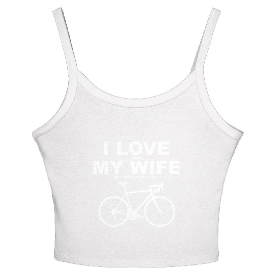 I LOVE MY WIFE Essential Women's Spaghetti Strap Tank Top