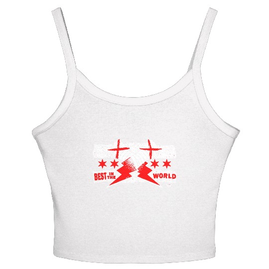 CM Puunk Best In The World Classic Women's Spaghetti Strap Tank Top