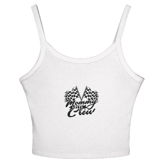Mommy Pit Crew - mommy Women's Spaghetti Strap Tank Top
