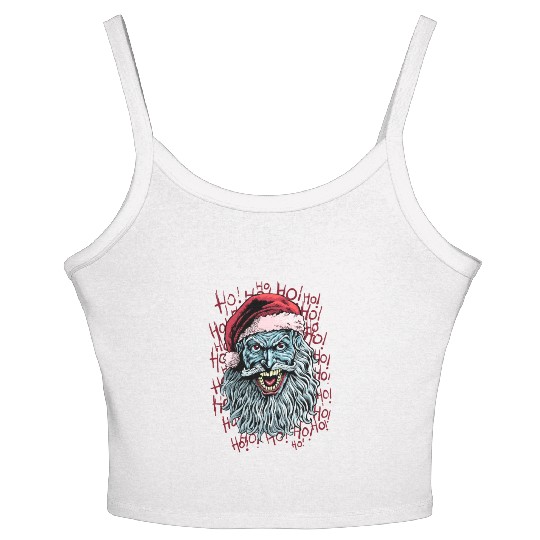 bad santa Women's Spaghetti Strap Tank Top