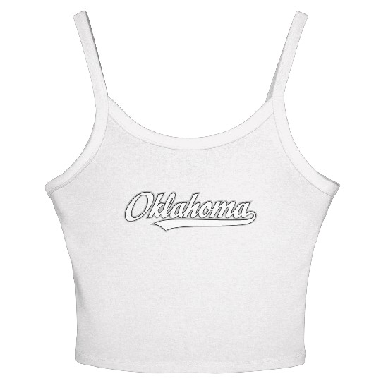 Oklahoma Women's Spaghetti Strap Tank Top