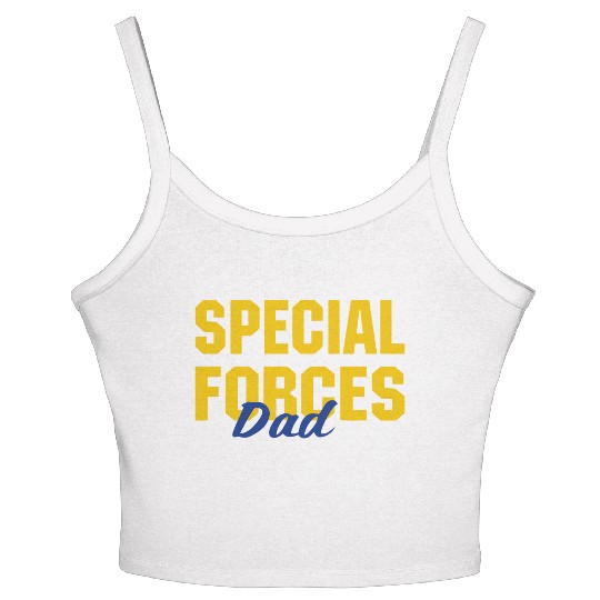Special Forces Dad Women's Spaghetti Strap Tank Top