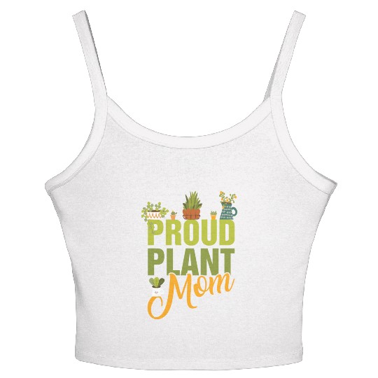 Plant Mom Women's Spaghetti Strap Tank Top