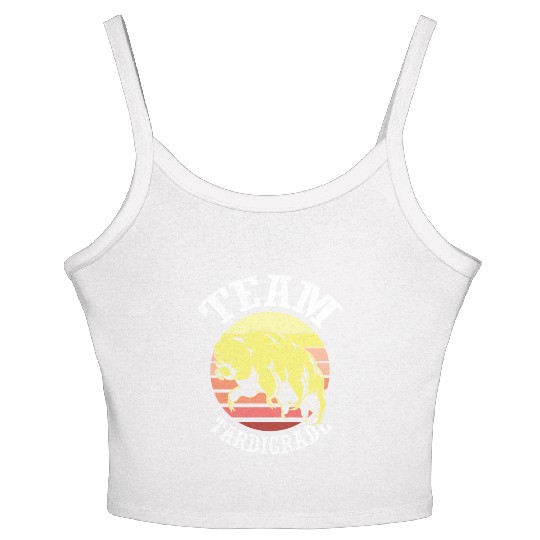 Team Tardigrade Moss Piglet Science Tardigrade Women's Spaghetti Strap Tank Top