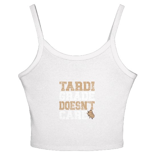 Tardigrade Doesn't Care Science Lover Tardigrade Women's Spaghetti Strap Tank Top