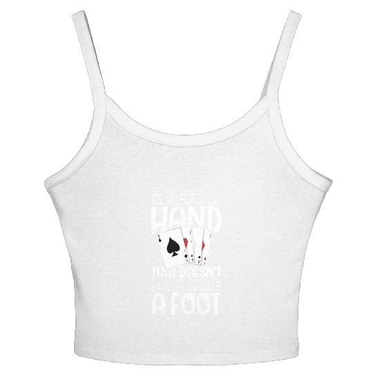 Poker Casino Poker Player Gambling Roulette Gift Women's Spaghetti Strap Tank Top