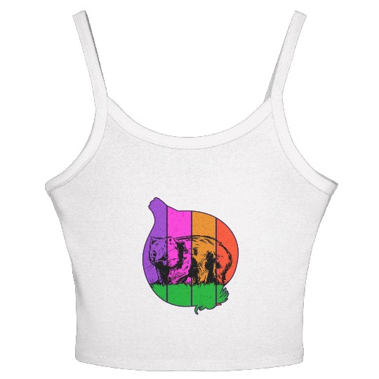 Wombat Onion - Wombat Onion Women's Spaghetti Strap Tank Top