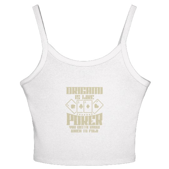 Poker Casino Poker Player Gambling Roulette Gift Women's Spaghetti Strap Tank Top