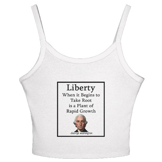 George washington Women's Spaghetti Strap Tank Top