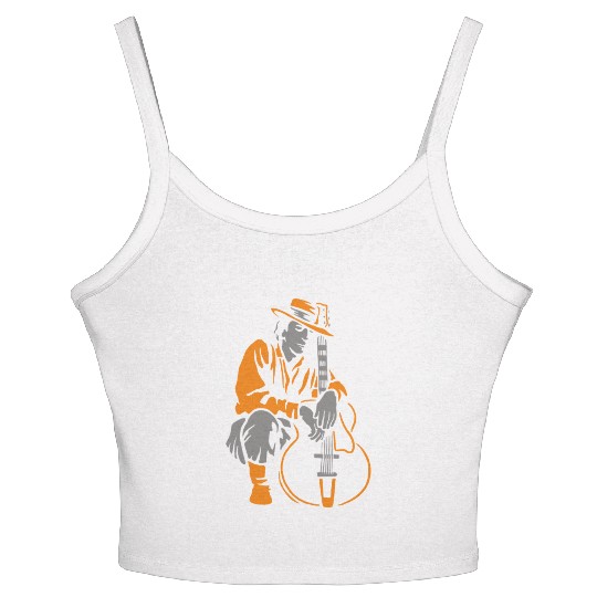 Guitar hero Women's Spaghetti Strap Tank Top
