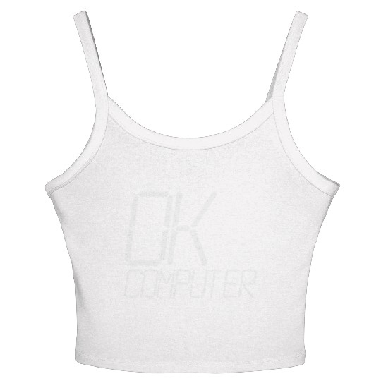ok computer Women's Spaghetti Strap Tank Top