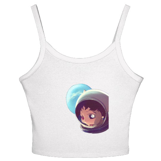 Gift Space Astronaut Women's Spaghetti Strap Tank Top