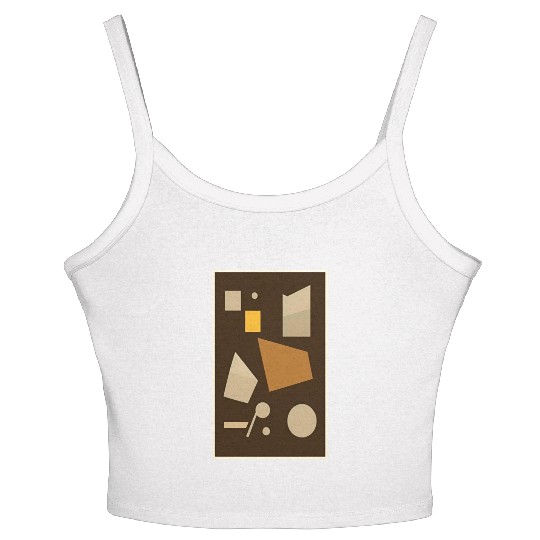 Chocolate Espresso Candy Bar Women's Spaghetti Strap Tank Top