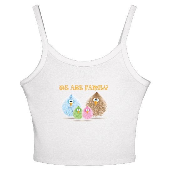 we are family 2 Women's Spaghetti Strap Tank Top