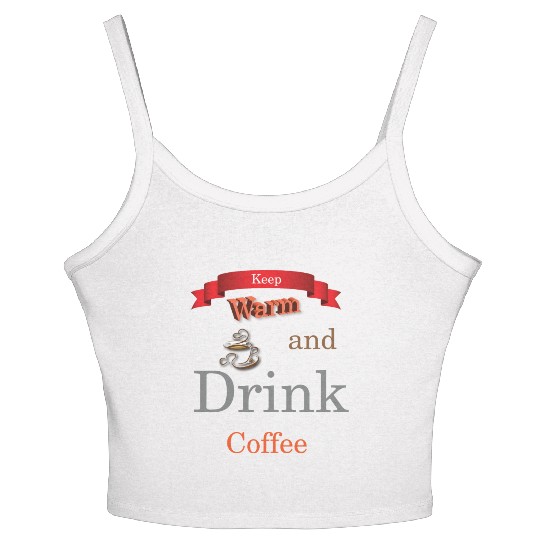 Coffee Women's Spaghetti Strap Tank Top